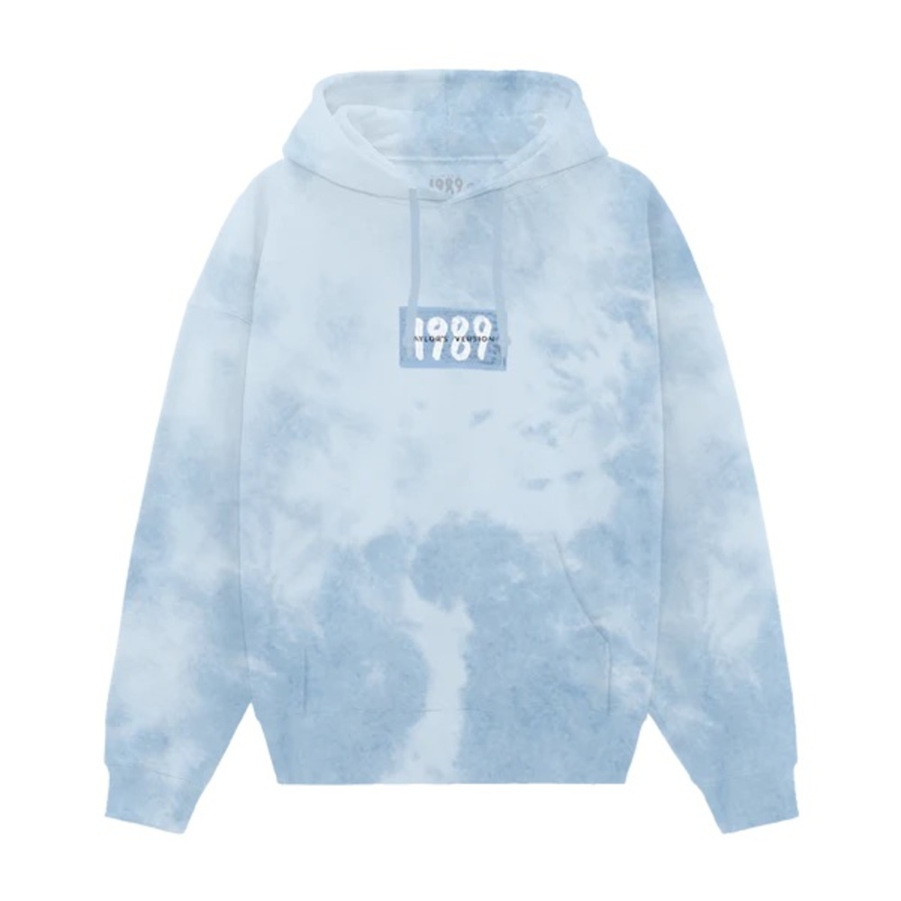 Official Taylor Swift 1989 Taylor’s Version Tie Dye Hoodie Merch